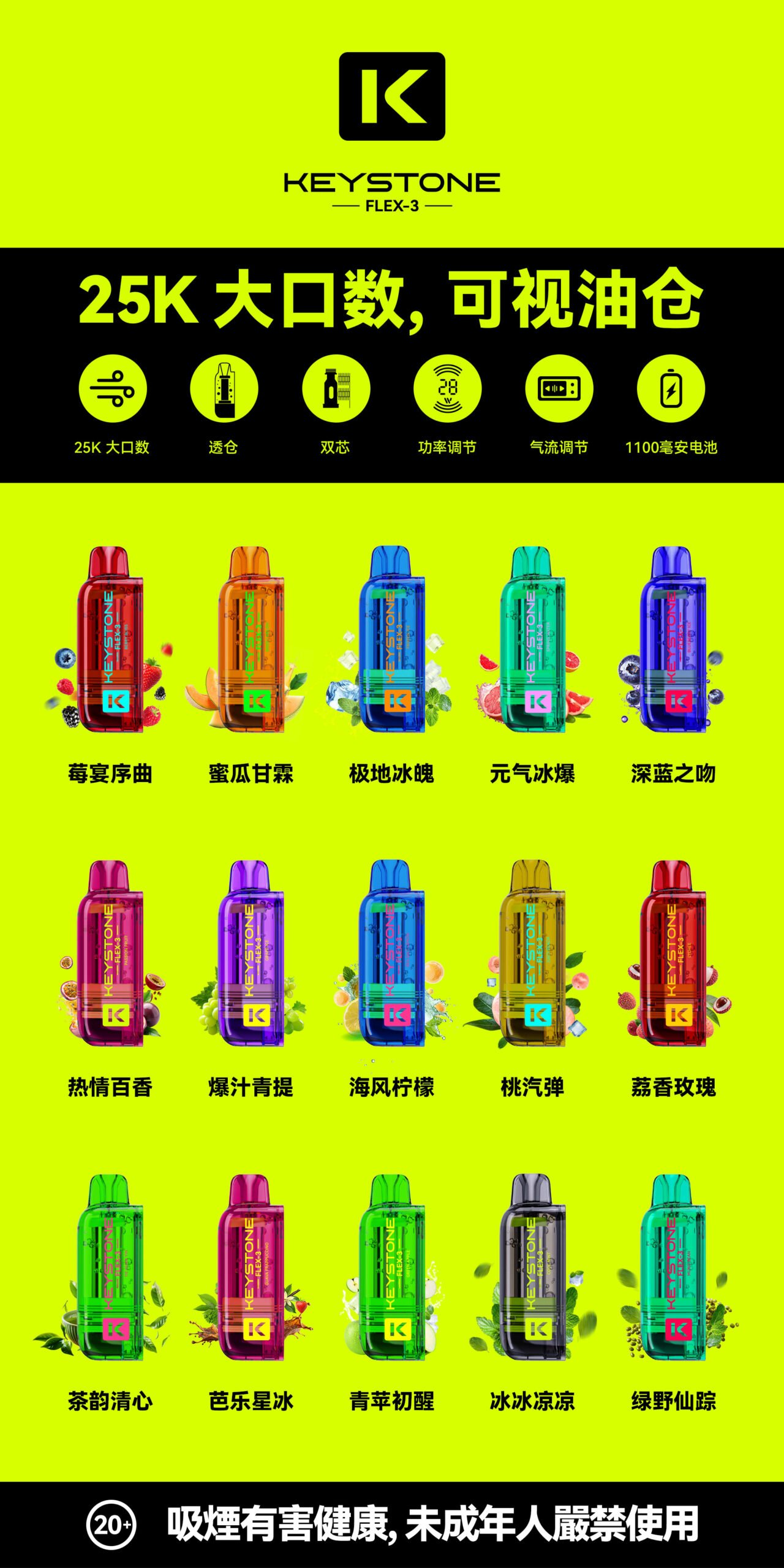 KEYSTONE FLEX-3 鑰石